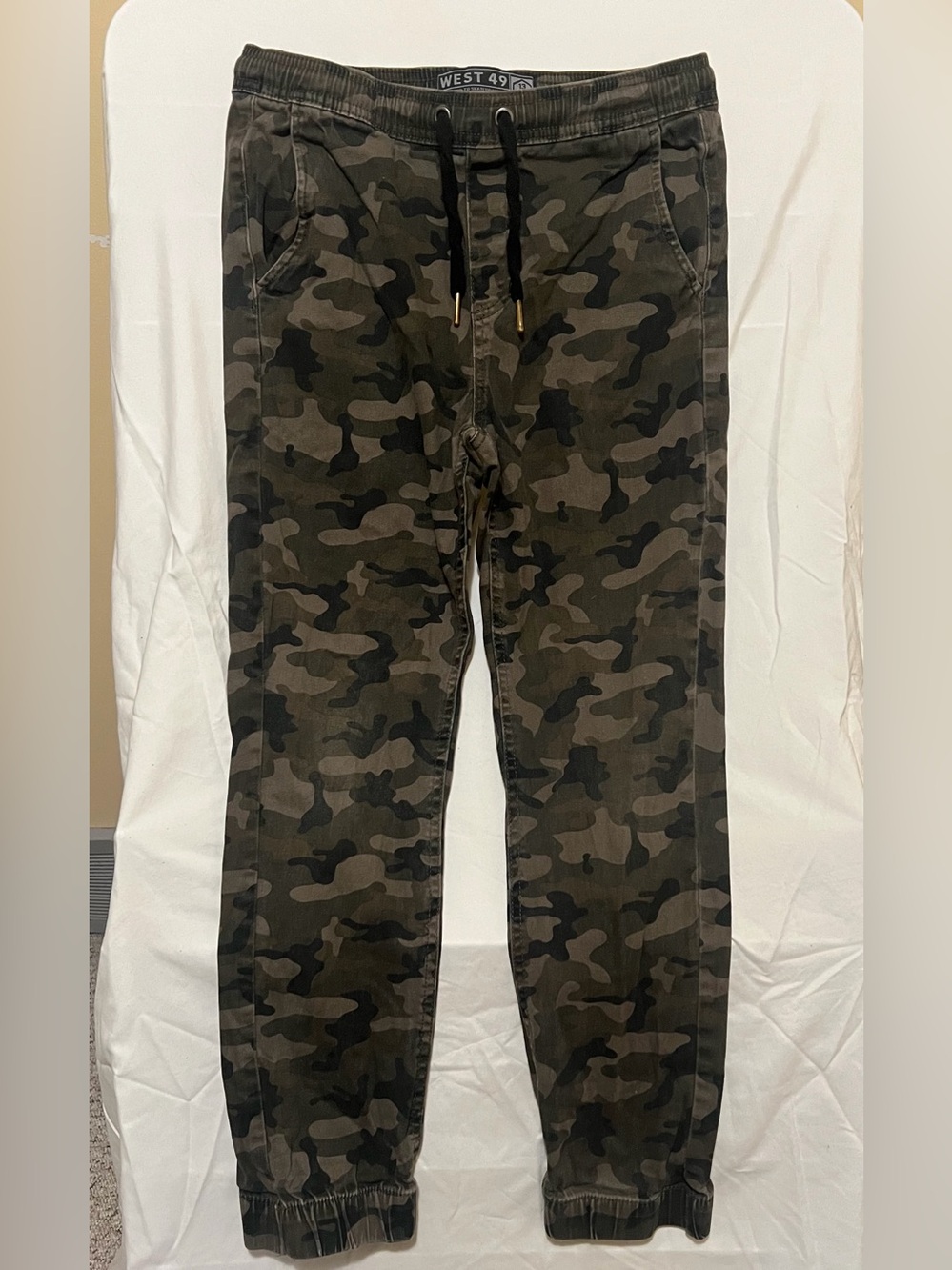 Kids' Camo Jogger Sweatpants - Olive Camo